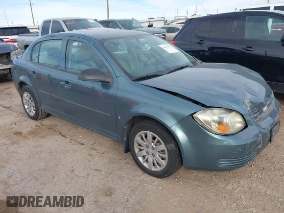 ✅ 2009 Chevrolet Cobalt LS • VIN: 1G1AS58H097253094 • Lot: 44072809. Listed on IAAI with 60,415 mi. Free auction sales archive from the USA and detailed vehicle history report at DreamBid. Image 1.