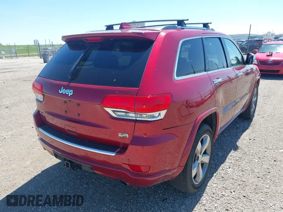 ✅ 2014 Jeep Grand Cherokee Overland • VIN: 1C4RJFCG5EC171672 • Лот: 44907578. Опубліковано раніше на IAAI з пробігом 179 392 миль. Безкоштовний доступ до архіву аукціонних продажів зі США та докладний звіт про історію автомобіля на DreamBid. Зображення 4.