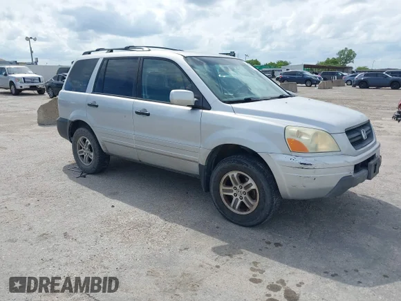✅ 2004 Honda Pilot EX • VIN: 2HKYF18564H509946 • Lot: 45350003. Wystawiony na IAAI z przebiegiem 225 169 mil. Bezpłatny archiwum sprzedaży aukcyjnych z USA i szczegółowy raport historii pojazdu na DreamBid. Zdjęcie 1.