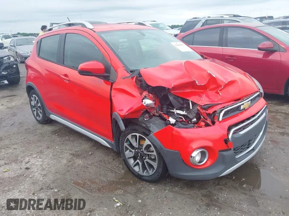 ✅ 2020 Chevrolet Spark ACTIV • VIN: KL8CH6SA0LC414129 • Lot: 42382279. Wystawiony na IAAI z przebiegiem 115 081 mil. Bezpłatny archiwum sprzedaży aukcyjnych z USA i szczegółowy raport historii pojazdu na DreamBid. Zdjęcie 1.