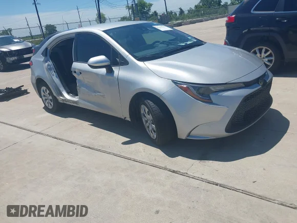 ✅ 2022 Toyota Corolla LE • VIN: JTDEPMAE5NJ210095 • Lot: 45219306. Wystawiony na IAAI z przebiegiem 57 291 mil. Bezpłatny archiwum sprzedaży aukcyjnych z USA i szczegółowy raport historii pojazdu na DreamBid. Zdjęcie 1.