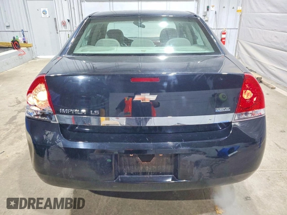 ✅ 2008 Chevrolet Impala LS • VIN: 2G1WB58K081338398 • Lot: 72341735. Wystawiony na Copart z przebiegiem 146 836 mil. Bezpłatny archiwum sprzedaży aukcyjnych z USA i szczegółowy raport historii pojazdu na DreamBid. Zdjęcie 6.