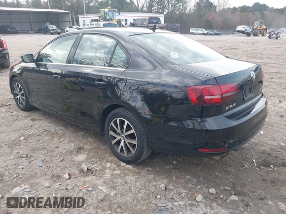 ✅ 2017 Volkswagen Jetta SE • VIN: 3VWDB7AJ6HM378986 • Lot: 44115487. Wystawiony na IAAI z przebiegiem 182 115 mil. Bezpłatny archiwum sprzedaży aukcyjnych z USA i szczegółowy raport historii pojazdu na DreamBid. Zdjęcie 3.