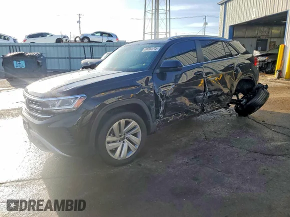✅ 2022 Volkswagen Atlas SE • VIN: 1V2KE2CA9NC212491 • Лот: 98055745. Опубликован ранее на Copart с пробегом 36 360 миль. Бесплатный доступ к архиву аукционных продаж из США и подробный отчёт об истории автомобиля на DreamBid. Изображение 1.