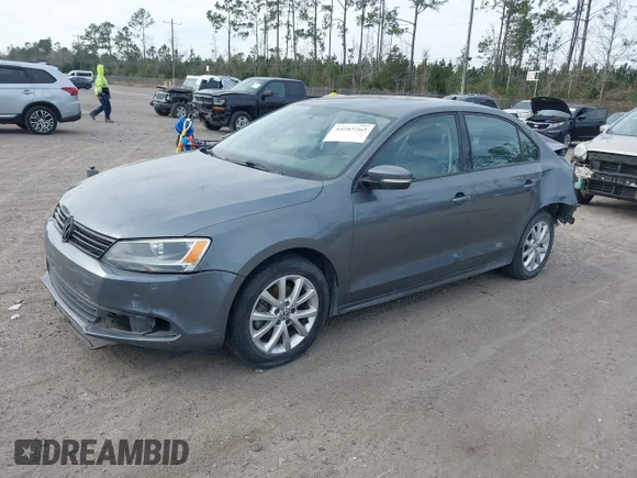 ✅ 2012 Volkswagen Jetta SE • VIN: 3VWDX7AJ6CM416145 • Lot: 44285262. Listed on IAAI with 133,228 mi. Free auction sales archive from the USA and detailed vehicle history report at DreamBid. Image 2.