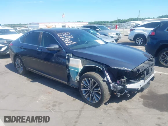 ✅ 2017 Genesis G80 3.8L • VIN: KMHGN4JE5HU178228 • Lot: 45279783. Wystawiony na IAAI z przebiegiem 85 045 mil. Bezpłatny archiwum sprzedaży aukcyjnych z USA i szczegółowy raport historii pojazdu na DreamBid. Zdjęcie 1.
