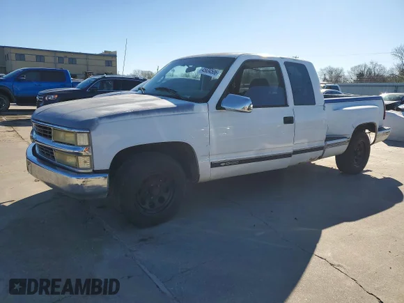 ✅ 1996 Chevrolet Silverado 1500 • VIN: 2GCEC19R1T1198021 • Лот: 45634506. Опубліковано раніше на Copart з пробігом 280 837 миль. Безкоштовний доступ до архіву аукціонних продажів зі США та докладний звіт про історію автомобіля на DreamBid. Зображення 1.