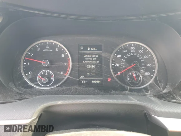 ✅ 2024 Kia K5 GT-Line • VIN: 5XXG64J29RG256301 • Lot: 76545004. Listed on Copart with 19,269 mi. Free auction sales archive from the USA and detailed vehicle history report at DreamBid. Image 9.