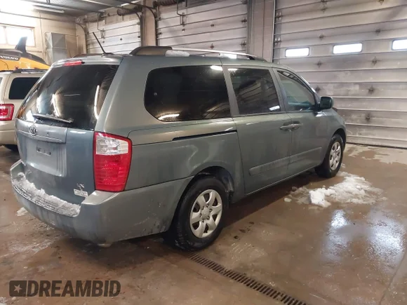 ✅ 2009 Kia Sedona EX • VIN: KNDMB233096301083 • Лот: 43823735. Опубликован ранее на IAAI с пробегом 162 221 миль. Бесплатный доступ к архиву аукционных продаж из США и подробный отчёт об истории автомобиля на DreamBid. Изображение 4.
