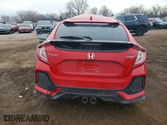 ✅ 2017 Honda Civic Sport • VIN: SHHFK7H43HU226131 • Lot: 72887105. Wystawiony na Copart z przebiegiem Nie podano. Bezpłatny archiwum sprzedaży aukcyjnych z USA i szczegółowy raport historii pojazdu na DreamBid. Zdjęcie 6.