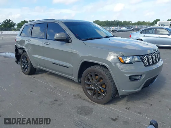 ✅ 2021 Jeep Grand Cherokee Laredo E • VIN: 1C4RJEAG3MC713363 • Lot: 45205802. Listed on IAAI with 94,341 mi. Free auction sales archive from the USA and detailed vehicle history report at DreamBid. Image 1.