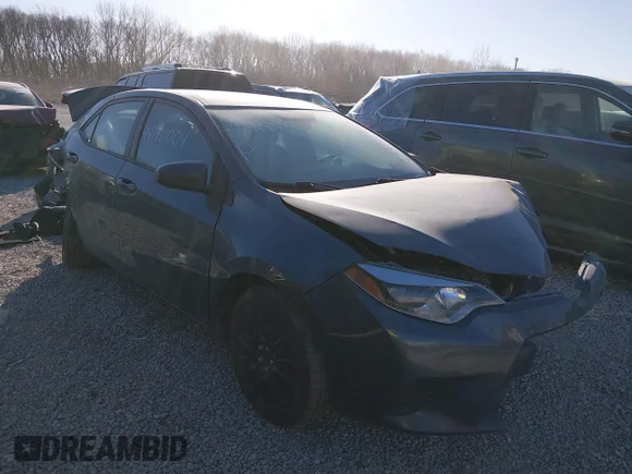✅ 2014 Toyota Corolla L • VIN: 5YFBURHE4EP042508 • Lot: 44190004. Listed on IAAI with 238,137 mi. Free auction sales archive from the USA and detailed vehicle history report at DreamBid. Image 1.