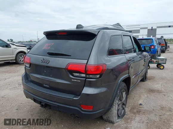 ✅ 2017 Jeep Grand Cherokee Laredo • VIN: 1C4RJEAG4HC647685 • Lot: 44936311. Listed on IAAI with Not provided. Free auction sales archive from the USA and detailed vehicle history report at DreamBid. Image 4.