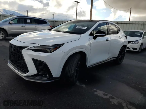 ✅ 2024 Lexus NX 350 F Sport • VIN: 2T2KGCEZ7RC057727 • Lot: 82113324. Wystawiony na Copart z przebiegiem 3 879 mil. Bezpłatny archiwum sprzedaży aukcyjnych z USA i szczegółowy raport historii pojazdu na DreamBid. Zdjęcie 1.