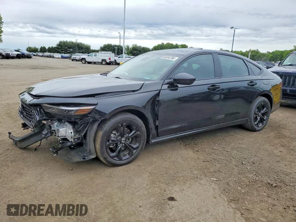 ✅ 2025 Honda Accord SE • VIN: 1HGCY1F42SA081927 • Lot: 54494756. Wystawiony na Copart z przebiegiem 2 587 mil. Bezpłatny archiwum sprzedaży aukcyjnych z USA i szczegółowy raport historii pojazdu na DreamBid. Zdjęcie 1.
