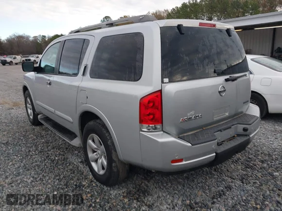 ✅ 2011 Nissan Armada SV • VIN: 5N1BA0ND1BN608516 • Lot: 44004482. Wystawiony na IAAI z przebiegiem 256 798 mil. Bezpłatny archiwum sprzedaży aukcyjnych z USA i szczegółowy raport historii pojazdu na DreamBid. Zdjęcie 3.