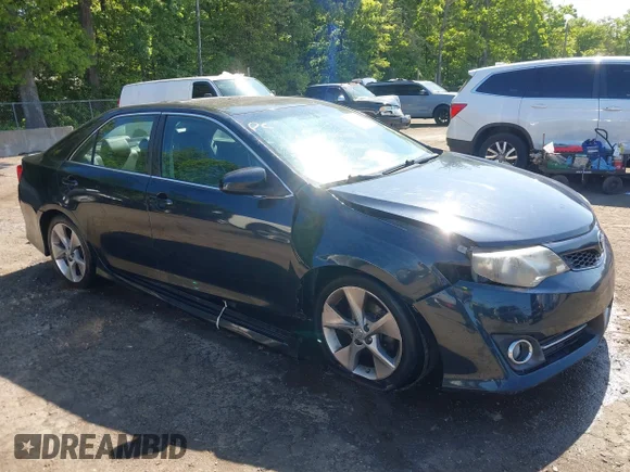 ✅ 2012 Toyota Camry XLE • VIN: 4T1BK1FK8CU508601 • Lot: 45013115. Listed on IAAI with 202,103 mi. Free auction sales archive from the USA and detailed vehicle history report at DreamBid. Image 1.