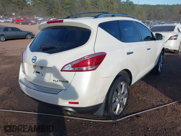 ✅ 2013 Nissan Murano SL • VIN: JN8AZ1MU8DW204467 • Lot: 43502672. Wystawiony na IAAI z przebiegiem 229 080 mil. Bezpłatny archiwum sprzedaży aukcyjnych z USA i szczegółowy raport historii pojazdu na DreamBid. Zdjęcie 4.