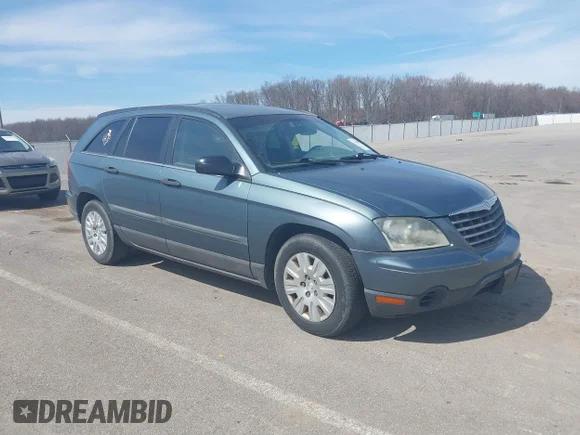 ✅ 2005 Chrysler Pacifica • VIN: 2C4GM48L35R554607 • Lot: 41750087. Listed on IAAI with 188,233 mi. Free auction sales archive from the USA and detailed vehicle history report at DreamBid. Image 1.