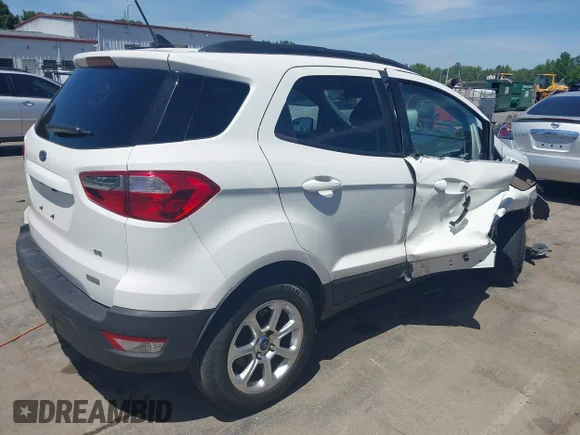 ✅ 2018 Ford EcoSport SE • VIN: MAJ3P1TE3JC205369 • Lot: 44946777. Wystawiony na IAAI z przebiegiem 55 507 mil. Bezpłatny archiwum sprzedaży aukcyjnych z USA i szczegółowy raport historii pojazdu na DreamBid. Zdjęcie 4.