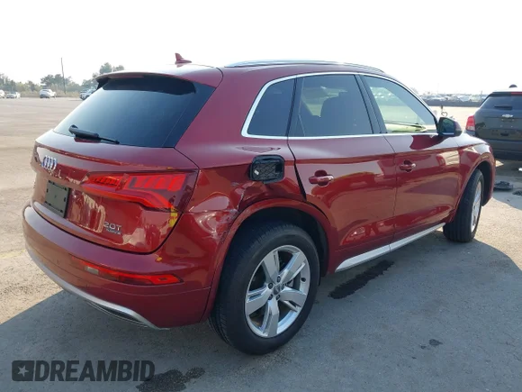 ✅ 2018 Audi Q5 Premium Plus • VIN: WA1BNAFYXJ2206570 • Lot: 44030850. Wystawiony na IAAI z przebiegiem 66 678 mil. Bezpłatny archiwum sprzedaży aukcyjnych z USA i szczegółowy raport historii pojazdu na DreamBid. Zdjęcie 4.
