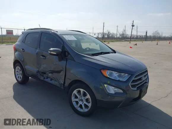 ✅ 2020 Ford EcoSport SE • VIN: MAJ3S2GE1LC333837 • Lot: 41786054. Wystawiony na IAAI z przebiegiem 28 134 mil. Bezpłatny archiwum sprzedaży aukcyjnych z USA i szczegółowy raport historii pojazdu na DreamBid. Zdjęcie 1.