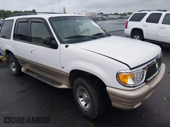 ✅ 2000 Mercury Mountaineer • VIN: 4M2ZU86P4YUJ13320 • Lot: 45480728. Wystawiony na IAAI z przebiegiem 128 862 mil. Bezpłatny archiwum sprzedaży aukcyjnych z USA i szczegółowy raport historii pojazdu na DreamBid. Zdjęcie 1.