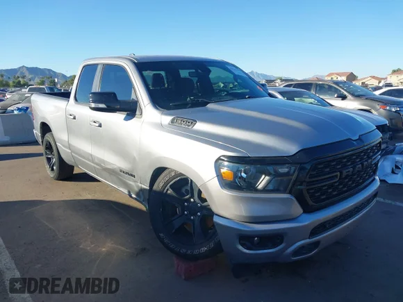 ✅ 2022 Ram 1500 Big Horn • VIN: 1C6RREBTXNN359195 • Lot: 43541291. Listed on IAAI with 40,447 mi. Free auction sales archive from the USA and detailed vehicle history report at DreamBid. Image 1.