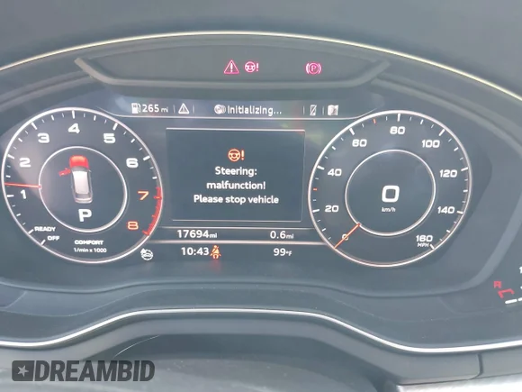 ✅ 2017 Audi allroad A6 V8 • VIN: WA19NBF4XHA128566 • Lot: 42956218. Wystawiony na IAAI z przebiegiem 17 694 mil. Bezpłatny archiwum sprzedaży aukcyjnych z USA i szczegółowy raport historii pojazdu na DreamBid. Zdjęcie 7.