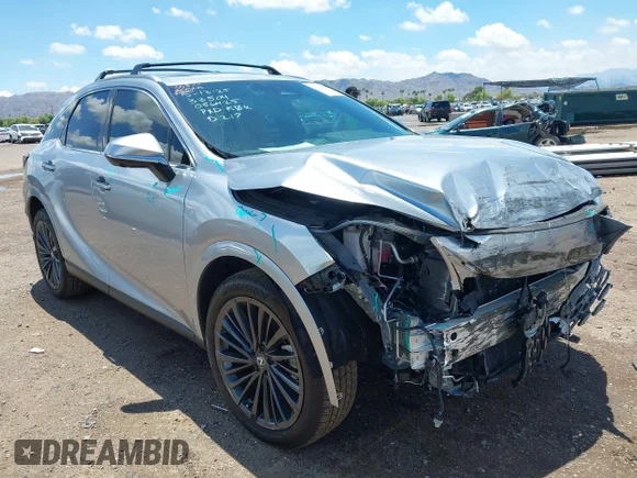 ✅ 2025 Lexus RX 350 • VIN: 2T2BAMBA3SC056425 • Lot: 42394984. Wystawiony na IAAI z przebiegiem 7 369 mil. Bezpłatny archiwum sprzedaży aukcyjnych z USA i szczegółowy raport historii pojazdu na DreamBid. Zdjęcie 1.
