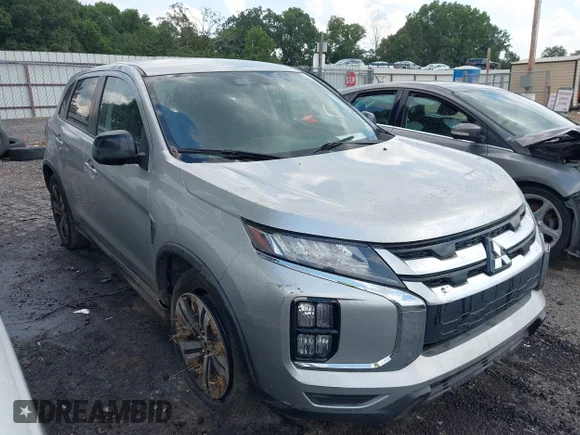 ✅ 2021 Mitsubishi Outlander ES • VIN: JA4ARUAU4MU022370 • Lot: 43128868. Wystawiony na IAAI z przebiegiem 154 821 mil. Bezpłatny archiwum sprzedaży aukcyjnych z USA i szczegółowy raport historii pojazdu na DreamBid. Zdjęcie 1.