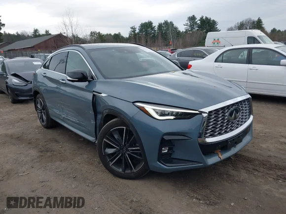 ✅ 2022 Infiniti QX55 Essential • VIN: 3PCAJ5K39NF112603 • Lot: 43780531. Wystawiony na IAAI z przebiegiem 16 400 mil. Bezpłatny archiwum sprzedaży aukcyjnych z USA i szczegółowy raport historii pojazdu na DreamBid. Zdjęcie 1.