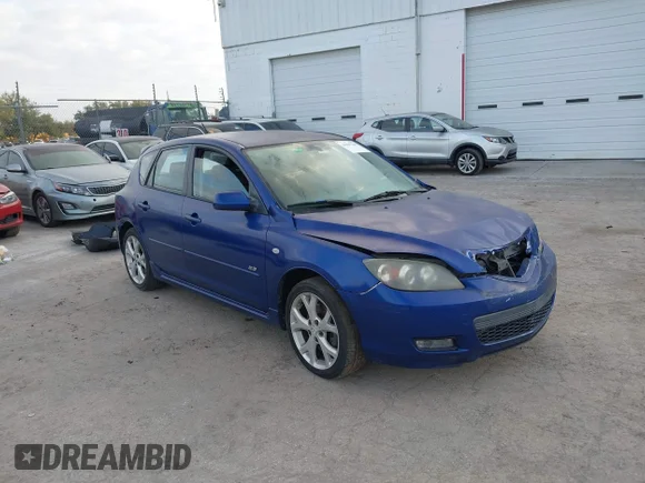 ✅ 2007 Mazda 3 S Sport • VIN: JM1BK143171703995 • Lot: 44089189. Wystawiony na IAAI z przebiegiem 176 183 mil. Bezpłatny archiwum sprzedaży aukcyjnych z USA i szczegółowy raport historii pojazdu na DreamBid. Zdjęcie 1.