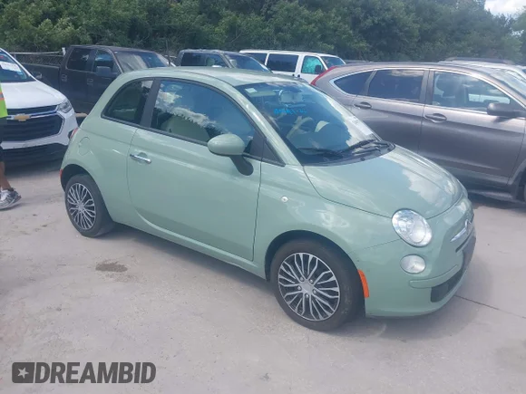 ✅ 2012 FIAT 500 Pop • VIN: 3C3CFFAR3CT280729 • Лот: 42605575. Опубликован ранее на IAAI с пробегом 153 233 миль. Бесплатный доступ к архиву аукционных продаж из США и подробный отчёт об истории автомобиля на DreamBid. Изображение 1.