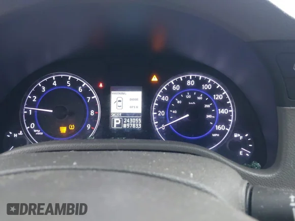 ✅ 2012 Infiniti G25 x • VIN: JN1DV6AR5CM860513 • Лот: 44018193. Опубліковано раніше на IAAI з пробігом 243 055 миль. Безкоштовний доступ до архіву аукціонних продажів зі США та докладний звіт про історію автомобіля на DreamBid. Зображення 7.