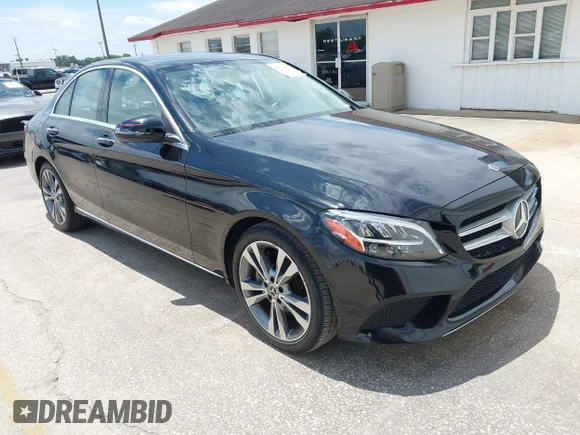 ✅ 2020 Mercedes-Benz C 300 • VIN: W1KWF8DB3LR571393 • Lot: 45003003. Listed on IAAI with 94,913 mi. Free auction sales archive from the USA and detailed vehicle history report at DreamBid. Image 1.