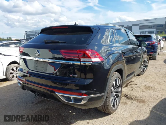 ✅ 2020 Volkswagen Atlas SEL Premium R-Line • VIN: 1V2TE2CA3LC223634 • Lot: 43303037. Wystawiony na IAAI z przebiegiem 105 502 mil. Bezpłatny archiwum sprzedaży aukcyjnych z USA i szczegółowy raport historii pojazdu na DreamBid. Zdjęcie 4.