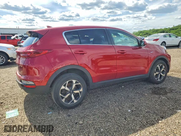 ✅ 2020 Kia Sportage LX • VIN: KNDPMCAC2L7801859 • Lot: 57393846. Wystawiony na Copart z przebiegiem 37 174 mil. Bezpłatny archiwum sprzedaży aukcyjnych z USA i szczegółowy raport historii pojazdu na DreamBid. Zdjęcie 3.