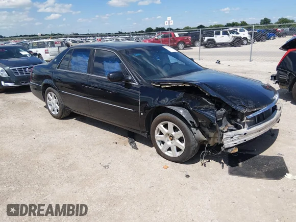 ✅ 2007 Cadillac DTS Luxury I • VIN: 1G6KD57YX7U208155 • Lot: 45335999. Listed on IAAI with 200,605 mi. Free auction sales archive from the USA and detailed vehicle history report at DreamBid. Image 1.