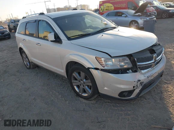 ✅ 2012 Dodge Journey Crew • VIN: 3C4PDCDG2CT318091 • Лот: 44404654. Опубліковано раніше на IAAI з пробігом 255 840 миль. Безкоштовний доступ до архіву аукціонних продажів зі США та докладний звіт про історію автомобіля на DreamBid. Зображення 1.