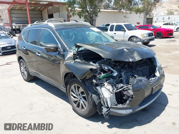 ✅ 2015 Nissan Rogue SL • VIN: 5N1AT2MT2FC896283 • Lot: 45299741. Wystawiony na IAAI z przebiegiem 96 058 mil. Bezpłatny archiwum sprzedaży aukcyjnych z USA i szczegółowy raport historii pojazdu na DreamBid. Zdjęcie 1.