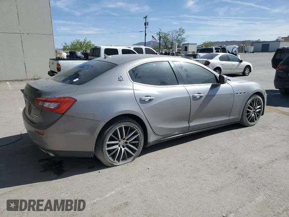 ✅ 2015 Maserati Ghibli S Q4 • VIN: ZAM57RTA2F1138065 • Лот: 52710915. Опубліковано раніше на Copart з пробігом 67 629 миль. Безкоштовний доступ до архіву аукціонних продажів зі США та докладний звіт про історію автомобіля на DreamBid. Зображення 3.