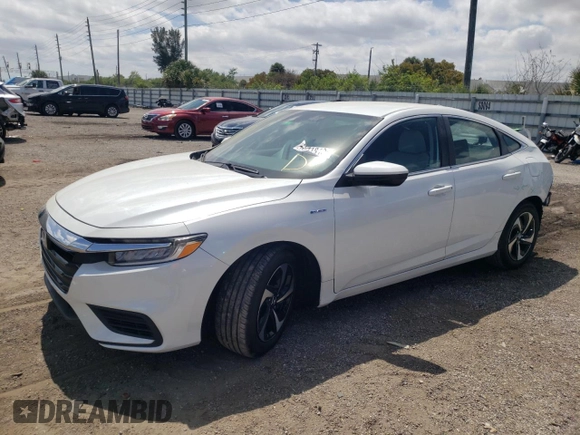 ✅ 2022 Honda Insight EX • VIN: 19XZE4F51NE016418 • Lot: 45471813. Wystawiony na Copart z przebiegiem 28 185 mil. Bezpłatny archiwum sprzedaży aukcyjnych z USA i szczegółowy raport historii pojazdu na DreamBid. Zdjęcie 1.