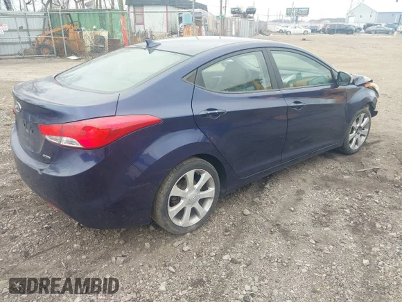 ✅ 2011 Hyundai Elantra Limited • VIN: 5NPDH4AEXBH050955 • Lot: 44117760. Wystawiony na IAAI z przebiegiem 326 248 mil. Bezpłatny archiwum sprzedaży aukcyjnych z USA i szczegółowy raport historii pojazdu na DreamBid. Zdjęcie 4.