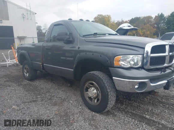 ✅ 2004 Dodge 2500 SLT • VIN: 3D7KU26DX4G143287 • Lot: 43516457. Listed on IAAI with 75,000 mi. Free auction sales archive from the USA and detailed vehicle history report at DreamBid. Image 1.