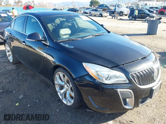 ✅ 2014 Buick Regal GS • VIN: 2G4GU5GX8E9251165 • Lot: 44314370. Listed on IAAI with Not provided. Free auction sales archive from the USA and detailed vehicle history report at DreamBid. Image 1.