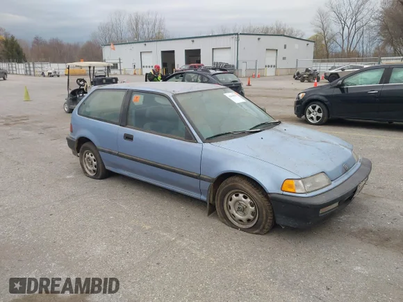 ✅ 1990 Honda Civic DX • VIN: 2HGED6359LH549184 • Лот: 42049039. Опубликован ранее на IAAI с пробегом 159 587 миль. Бесплатный доступ к архиву аукционных продаж из США и подробный отчёт об истории автомобиля на DreamBid. Изображение 1.
