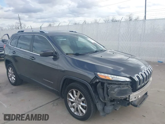 ✅ 2015 Jeep Cherokee Limited • VIN: 1C4PJLDS1FW628793 • Lot: 44272789. Wystawiony na IAAI z przebiegiem 112 882 mil. Bezpłatny archiwum sprzedaży aukcyjnych z USA i szczegółowy raport historii pojazdu na DreamBid. Zdjęcie 1.