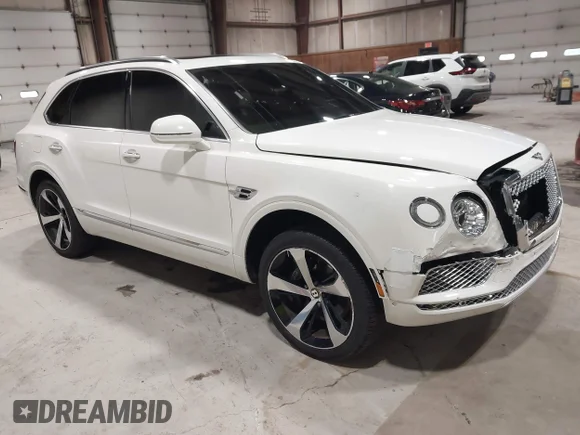 ✅ 2019 Bentley Bentayga V8 • VIN: SJAAM2ZV8KC027341 • Lot: 44785562. Listed on IAAI with 49,430 mi. Free auction sales archive from the USA and detailed vehicle history report at DreamBid. Image 1.