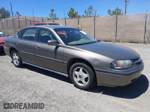 ✅ 2003 Chevrolet Impala • VIN: 2G1WF52E839201792 • Lot: 45100776. Wystawiony na IAAI z przebiegiem 161 201 mil. Bezpłatny archiwum sprzedaży aukcyjnych z USA i szczegółowy raport historii pojazdu na DreamBid. Zdjęcie 1.